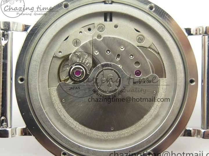 MIROTIME 0225 FastDry Portofino IW356501 SS V3 MK 1:1 Best Edition Black Dial On SS Mesh Bracelet MIYOTA 7195